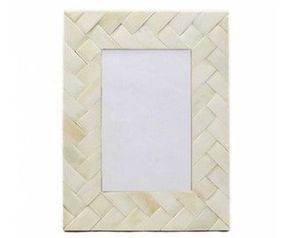 Cadre photo vintage en incrustation d'os carré artisanal artisanat naturel avec cadre photo en incrustation d'os fait à la main de style animal religieux - Product Image 5