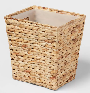 Cesta Natural tejida de jacinto de agua al mejor precio, organización de almacenamiento de coche colorida para niños en caja al por mayor en Vietnam - Product Image 5