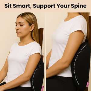 Araami เบาะรองเอวเมมโมรี่โฟมมีคุณสมบัติป้องกันการลื่นและซักได้เพื่อบรรเทาอาการปวดหลังส่วนล่างและแก้ไขท่าทาง - Product Image 6