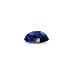 Zafiro Azul Suelto de 3 Quilates, Facetado, Azul Real Natural, Calibrado de 10mm y 8mm de Altura, Tratado Térmicamente - Product Image 2