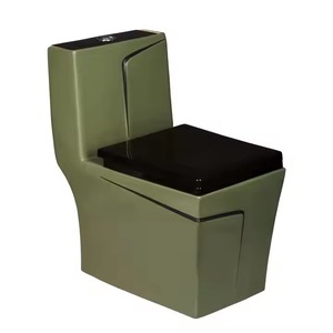 Armoire d'eau monobloc Black Line de haute qualité-Salle de bain WC Cuvette de toilette en marbre en céramique, Produits sanitaires attrayants - Product Image 4