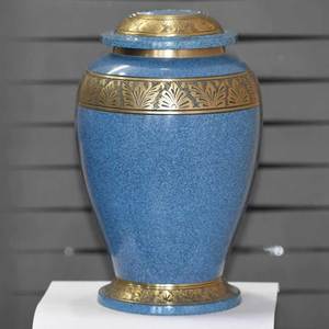 High Quality Metal Pet Urns Handmade <b>Baby</b> Cremation Funeral Accessories Exported India - Product Image 1