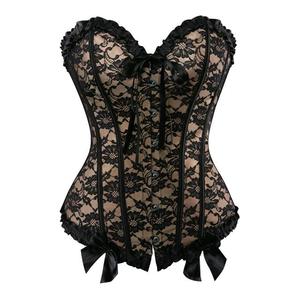Fashion women <b>corset</b> top <b>lace</b> <b>up</b> waist shaper body trainer slim fit shapewear suitable for club party and modern stylish outfits - Product Image 2