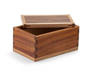 Boîtes de rangement en bois massif personnalisées et boîte à bijoux dans des styles Feng Shui, religieux et angélique avec technique de polissage - Product Image 5