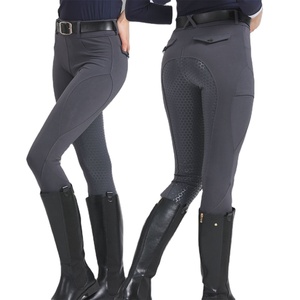 Leggings d'équitation professionnels les plus vendus, pantalons d'équitation pour le printemps et l'automne, pantalons d'équitation épais, taille haute - Product Image 1