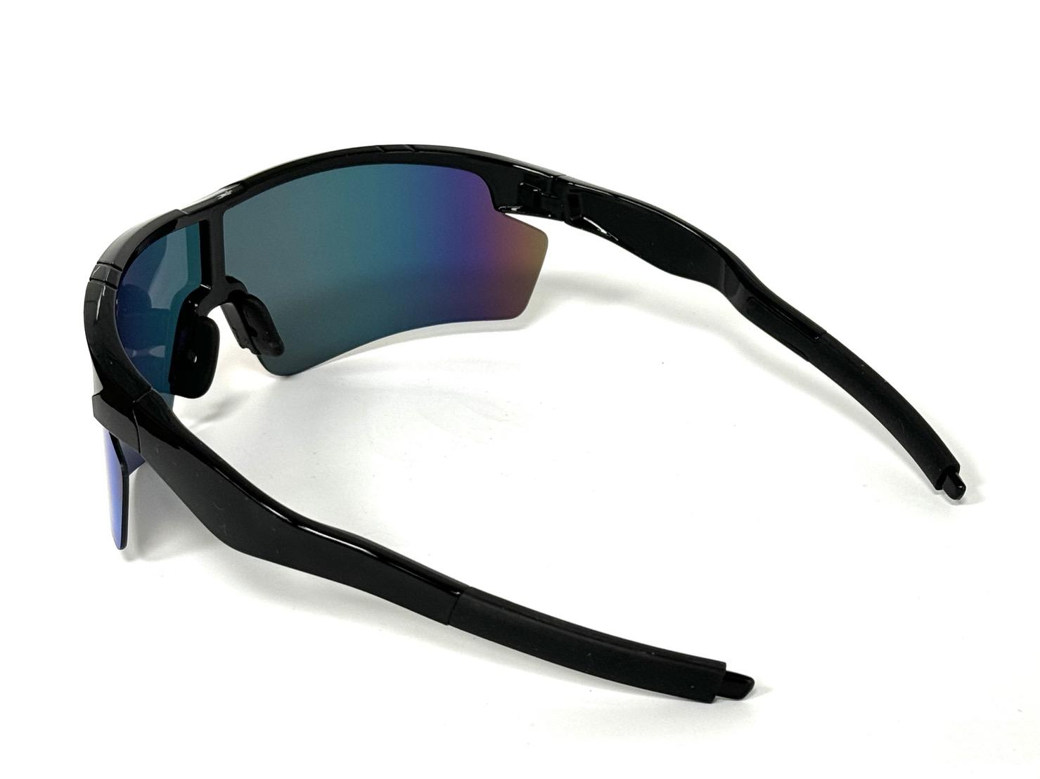 New Fashion UV400 Sports Sunglasses for Men and Women Outdoor Cycling Eyewear with Mirror Coating Lens