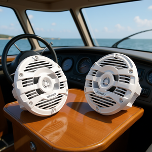 Par de Altavoces Marinos para Auto Kenwood KFC-1653MRW de 2 Vías, 16 cm, 150 W, Blancos, Alto Rendimiento para su Vehículo - Product Image 3