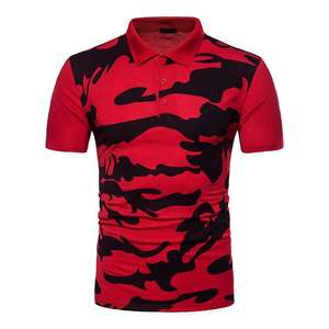 Personnalisation OEM made in isha industrie Polo pour homme Sports Golf Piqué Polo à manches courtes Poly Piping Polos - Product Image 1