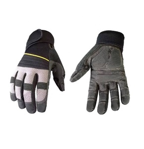 2022 Mécanique Anti-vibe Plein Doigt Rembourrage Paume Poignet Wrap Gants Anti-vibration Gants De Travail Usage Général Gants De Travail PK - Product Image 5
