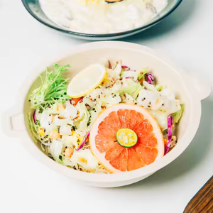 Tazones desechables ovalados de 29oz, bagazo biodegradable libre de PFAS, fibras vegetales para sopa - Product Image 6