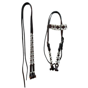 Équipement de nettoyage en cuir de conception saisonnière en cristal de serre-tête occidentale de cheval léger de qualité supérieure - Product Image 1
