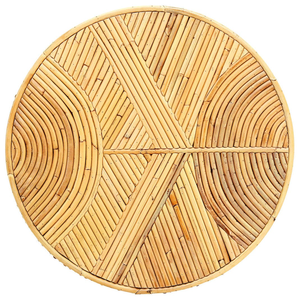 Table d'appoint en rotin avec surface à motifs Fabriqué au Vietnam Matériaux écologiques Meubles de maison Décoration intérieure Vente en gros - Product Image 2