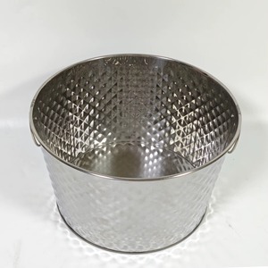 Bac à Boissons Décoratif en Acier Inoxydable Porte-Vin Refroidisseur à Bière Vase à Champagne pour la Maison ou la Restauration - Product Image 4