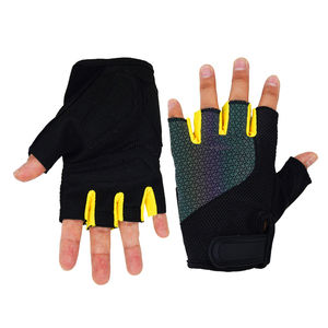 Gants d'entraînement pour musculation, fitness, cyclisme, gym, avec protection complète de la paume, soutien du poignet, en daim, imperméables - Product Image 1