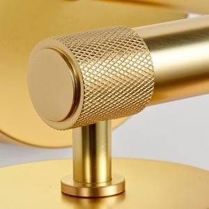 เชิงเทียนติดผนังแขนสองข้างแบบหรูหราอวบอิ่มดีไซน์ไร้กาลเวลาสำหรับบ้านสำนักงาน E26หลอดไฟขนาดเล็ก - Product Image 4