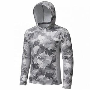 Chemises tactiques personnalisées pour hommes, manches longues, style cargo, Rip Stop, protection solaire UPF 50+, anti-UV, pour le travail en extérieur, la pêche, la chasse, les activités de combat - Product Image 1