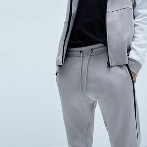 Conjunto Deportivo de Forro Polar con Capucha para Hombre, Estilo Sólido, para Invierno, 100% Algodón, Ligero, Transpirable, de Alta Calidad, Marca 3 BI INDUSTRIES - Product Image 4
