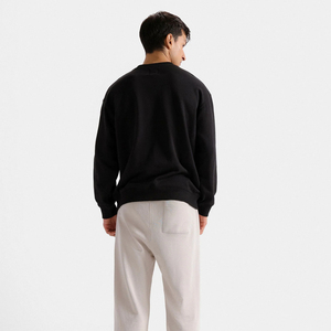 Sudadera Casual de Invierno Unisex, 100% Algodón, con Estampado de Serigrafía Personalizado OEM, Talla Grande, Transpirable, Venta al Por Mayor - Product Image 4