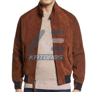 Veste en cuir suédé pour homme, veste d'hiver haut de gamme avec une sensation douce et chaude et un design extérieur raffiné pour un usage quotidien tendance - Product Image 4