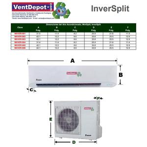 มินิสปลิตสำหรับร้านอาหาร, MXVER-003, 24000 BTU, 2.0 ตัน, R - Product Image 3