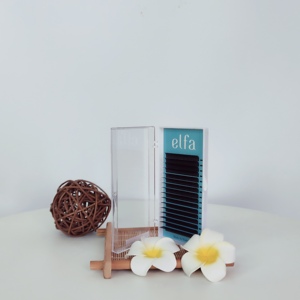 ขายส่งขนตาปลอมยี่ห้อ ELFA ใย PBT ของเกาหลี รุ่นคลาสสิค ขนาด 0.10 มม. ความยาว 8-15 มม. แบบธรรมชาติ รับผลิตแบรนด์ส่วนตัว ผลิตในเวียดนาม - Product Image 3