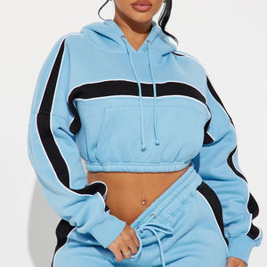 Ensemble de survêtement deux pièces en molleton doux et confortable pour femme, qualité supérieure, coupe décontractée, style tendance, collection 2026 - Product Image 4