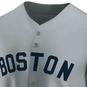 ชุดกีฬาขายดีเสื้อเบสบอลระบายอากาศได้หลากสีพร้อมชุดเครื่องแบบยอดนิยมพิมพ์ลาย - Product Image 4