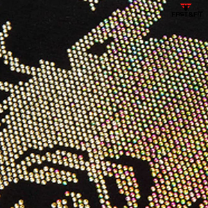 Pakistan Made Men's T Shirts Quick Dry & Comfortable 100% Cotton Custom Design with Rhinestones High Quality <b>Knitted</b> Fabric - Product Image 4