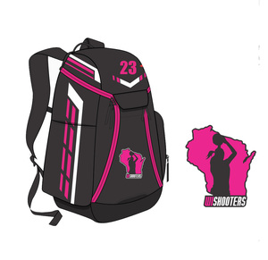 Sac à dos de sport étanche personnalisé sac à dos de basket-ball gym 2024 nouveau style Sublimation équipe UNISEX sac de sport pack - Product Image 2