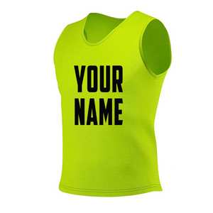 High Quality Breathable Mesh <b>Bib</b> Training Vest for Youth and <b>Adults</b> Soccer Sports Wear for Effective Training - Product Image 1