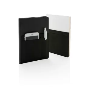 Cuaderno Promocional Deluxe A5 Personalizado con Bolsillos para Merchandising - Product Image 4