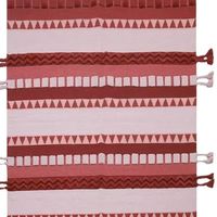 Tapis Shaggy Brodé Kilim Floral en Coton Doux à Poils Longs, Fabriqué à la Machine, Confortable, Antidérapant, Lavable, pour Chambre à Coucher, Personnalisable
