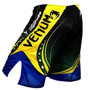 Pantalones cortos de lucha MMA sublimados personalizados tela duradera para No Gi BJJ Grappling Jiu Jitsu Kimono de Jiu Jitsu gimnasio - Product Image 3