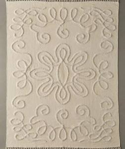 Mantas tejidas bordadas 100% algodón para decoración de sala de estar - Product Image 1