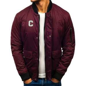 Blouson d'aviateur de conception la plus récente de fournisseur de meilleure qualité de couleurs différentes disponibles dans le meilleur prix de vente Blouson d'aviateur pour hommes - Product Image 3