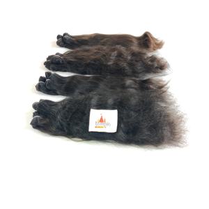 Temple vietnamien couleur naturelle femmes noires gros paquet de brut traité cuticule aligné tissage Remy Extensions de cheveux - Product Image 1