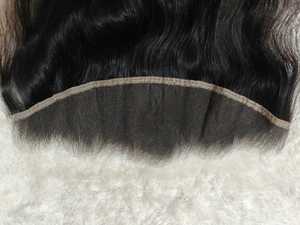 Venta al por mayor HD Lace Front 13x4 13x6 Frontal de alta calidad HD Lace Frontal Closure HD Transparent Swiss Natural Hair Bundles - Product Image 5