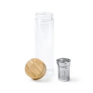 Bottiglia Personalizzata in Vetro Borosilicato Lendinara, Gadget Personalizzati per Bevande - Product Image 2