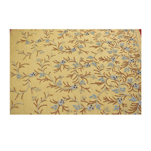 Tissu de filet brodé de dentelle perlée écologique de luxe pour les femmes robes de mariage et de soirée matériau non tissé respirant - Product Image 4