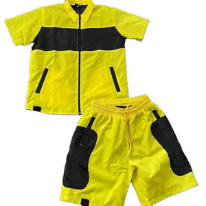 Conjunto Deportivo de Verano para Hombre, Estilo Urbano, Grueso, con Capucha, para Correr, Gimnasio, Transpirable, Cortavientos, 2026 - Product Image 1