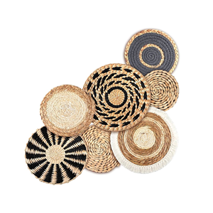 Jacinto de agua Floral bohemio de alta calidad para colgar en la pared Hermoso colgante de pared de algas marinas ecológico al por mayor de Vietnam - Product Image 1