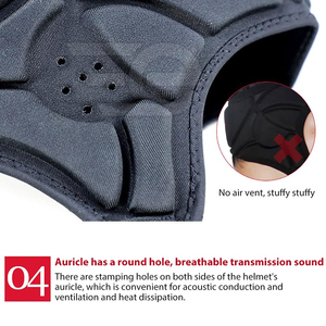 Casques de rugby Elite, équipement de protection sportive, doublure en mousse haute densité, système de réglage ajustable pour un confort maximal et la sécurité des joueurs - Product Image 5