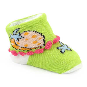 Newborn <b>Booties</b> - Green - Product Image 1