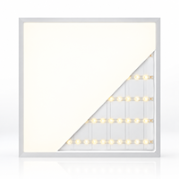 Panneau lumineux LED rétroéclairé 600x600 UGR<19 ENEC IP54 sans scintillement, dimmable, pour bureau et commerce, stock Allemagne