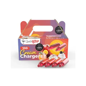 Trusted Australian Supplier of Top Notch Quality 9g QuickWhip Professional Cream Chargers | OEM Logo Available