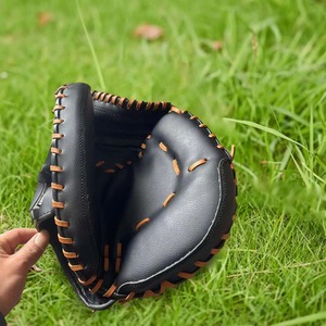 Guante de Béisbol de Cuero Vacuno a Precio de Fábrica, Guante de Receptor Cómodo, Guante de Softbol para Jóvenes y Adultos, Dedos Completos - Product Image 2