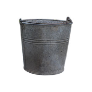 Florero de diseño en relieve, uso hecho a mano para Decoración de mesa, maceta galvanizada ecológica con asa - Product Image 2