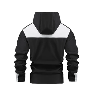 เสื้อแจ็คเก็ตพัฟเฟอร์ผู้ชายแบบคอตั้งผ้าแคนวาสสั่งทำได้ บริการ OEM สไตล์ไฮสตรีท ไซส์พลัส - Product Image 2