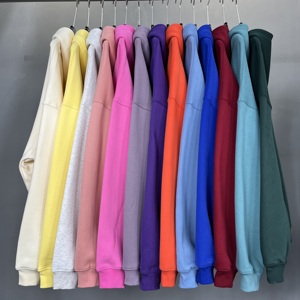 100% algodón pulóver logotipo personalizado impresión bordado Unisex en blanco liso sudaderas con capucha sudaderas Streetwear sudaderas con capucha - Product Image 4