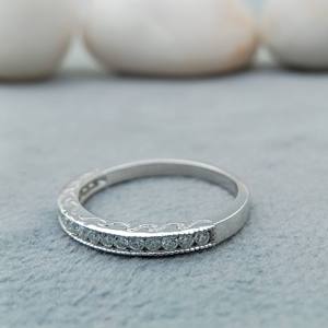 Fantaisie Personnalisé Solitaire FORME VVS Moissanite Or Argent 14k 18k Bague De Fiançailles De Mariage En Diamant 100% Cadeaux De Satisfaction - Product Image 2